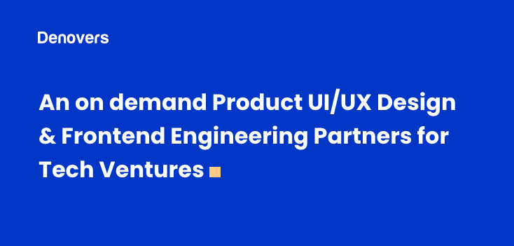 Denovers - UI/UX Design company in San Francisco