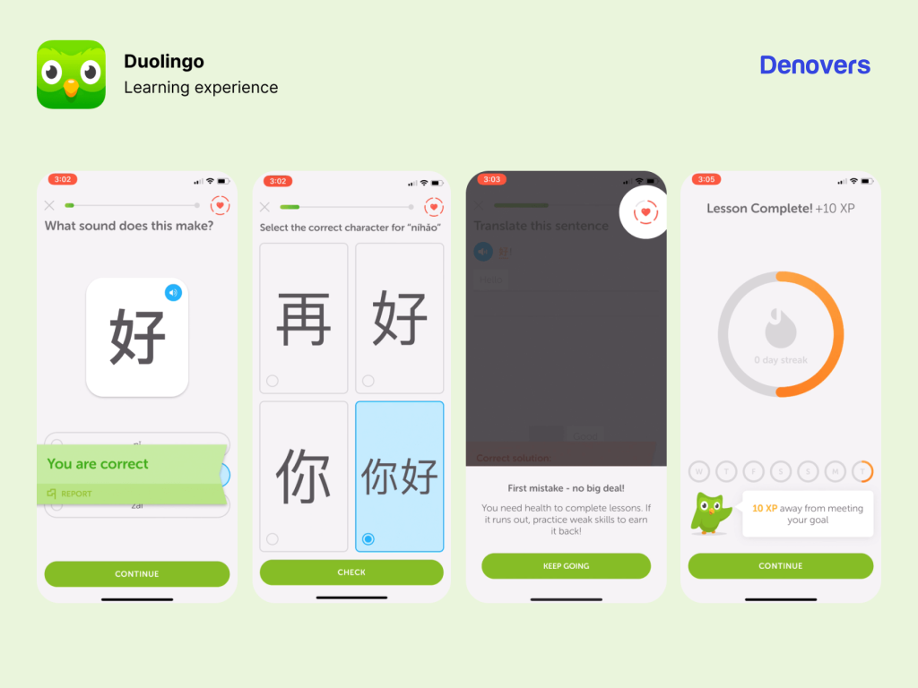 Duolingo-mobile-application