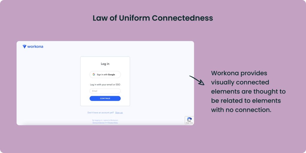Law of Uniform Connectedness